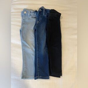 Lot of 3 Cat&Jack pants size 2T
